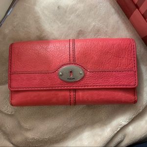 Fossil trifold wallet